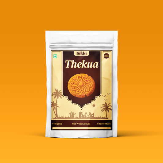 Thekua – 250g | Handmade Traditional Sweet Snack with Desi Ghee